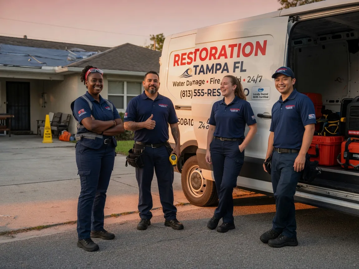 Water Damage Restoration company in Hansford, WV